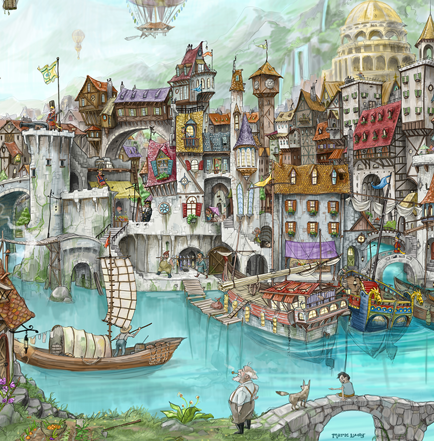 One Harbor Morn | The Artwork