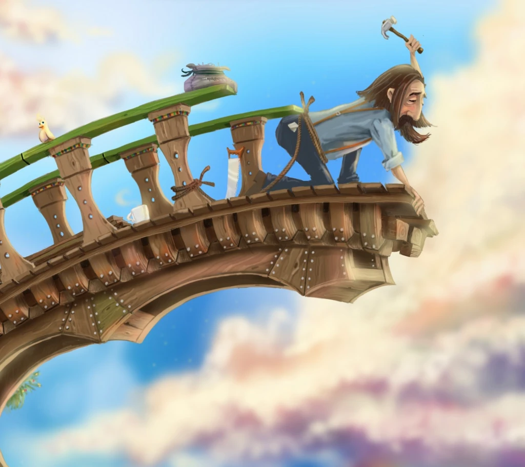 Building a Bridge | Limited Edition Artwork