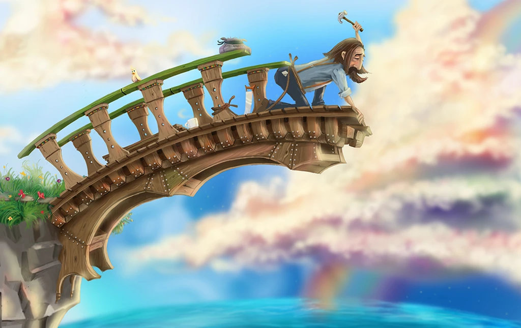 Building a Bridge | Limited Edition Artwork