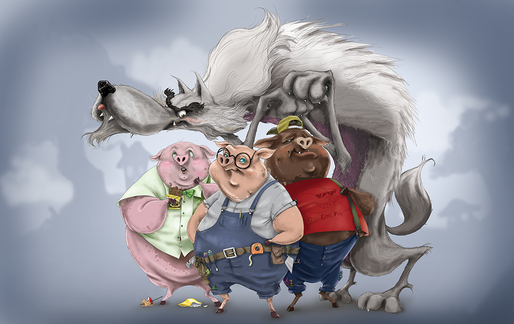 3 PIGS | The Artwork
