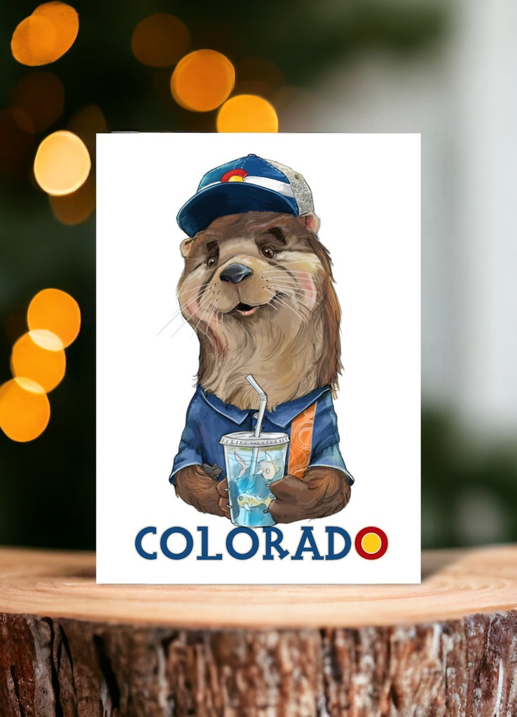 Colorado Otter | Greeting Card
