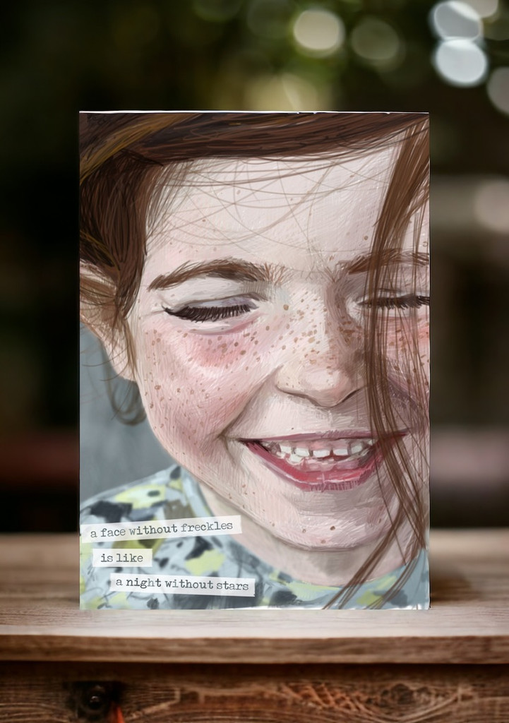 Freckles | Greeting Card