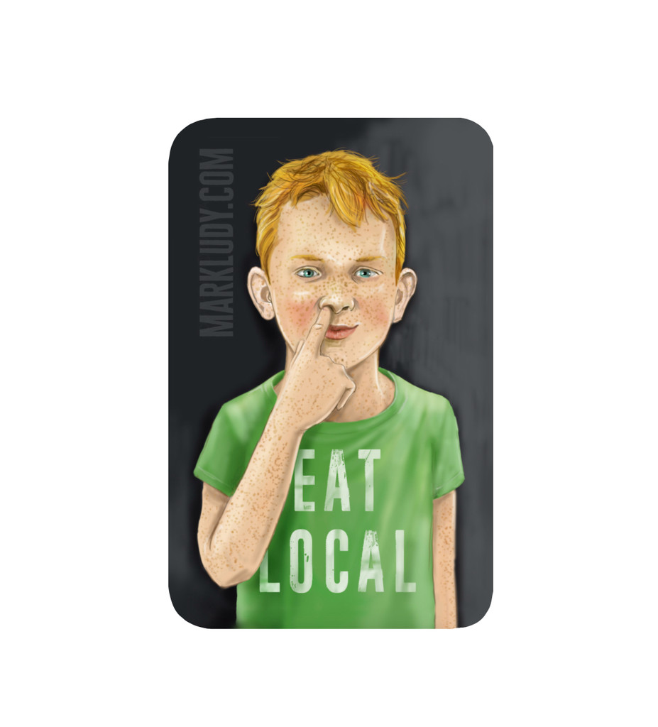 Eat Local | Sticker