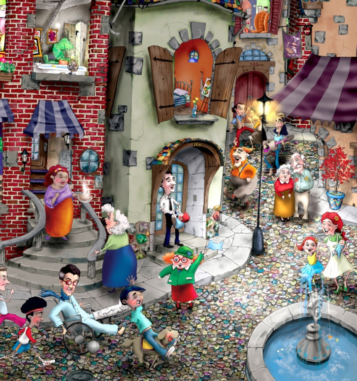 Night Celebration | 1,000 Piece Puzzle