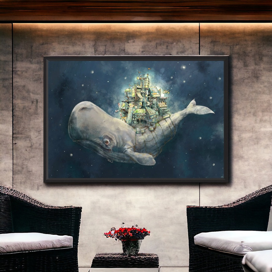 City on a Whale | The Artwork