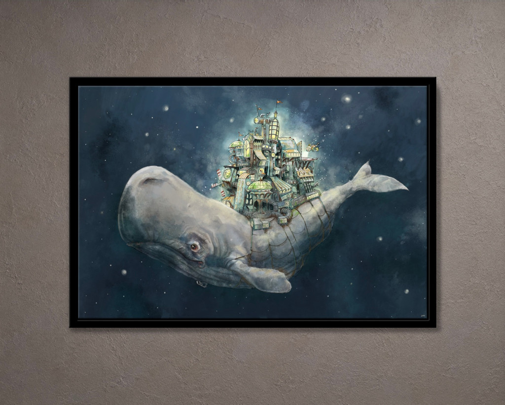 City on a Whale | The Artwork
