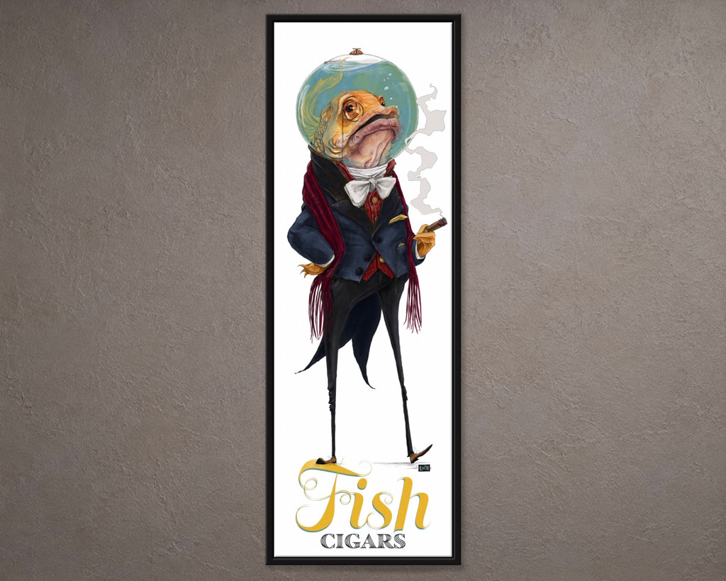 Edgar Fish Cigars | The Artwork