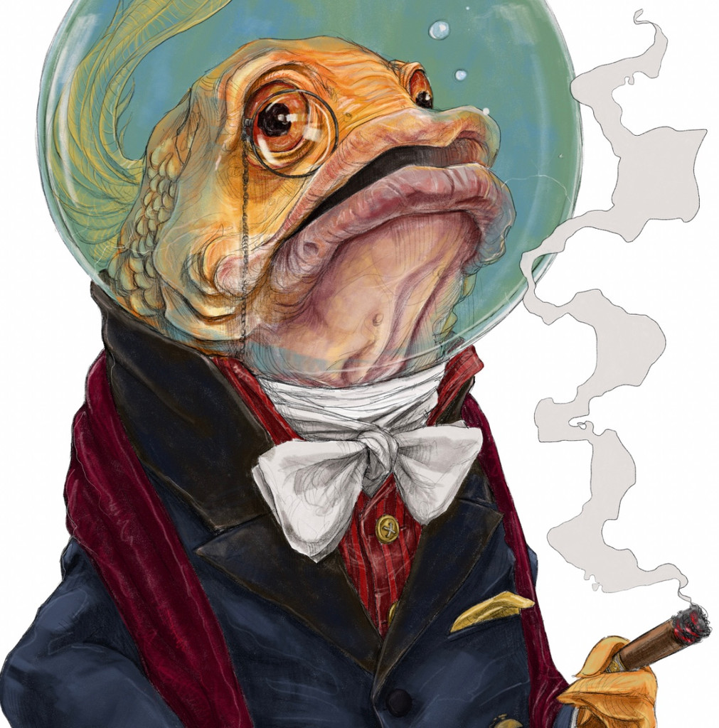 Edgar Fish Cigars | The Artwork