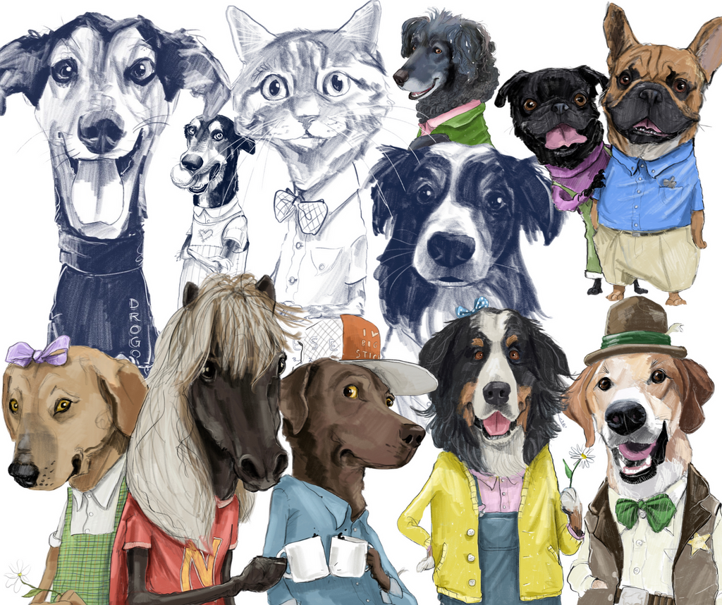 I'd Love to Draw Your Pet or Person