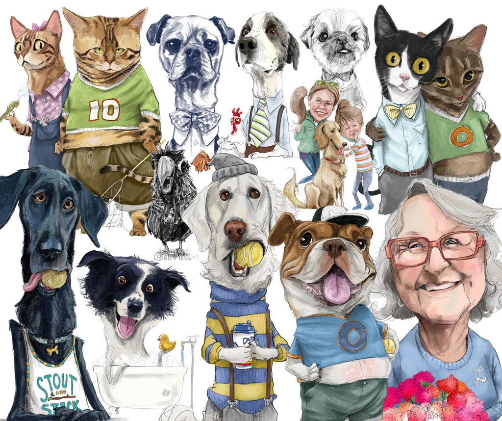 I'd Love to Draw Your Pet or Person