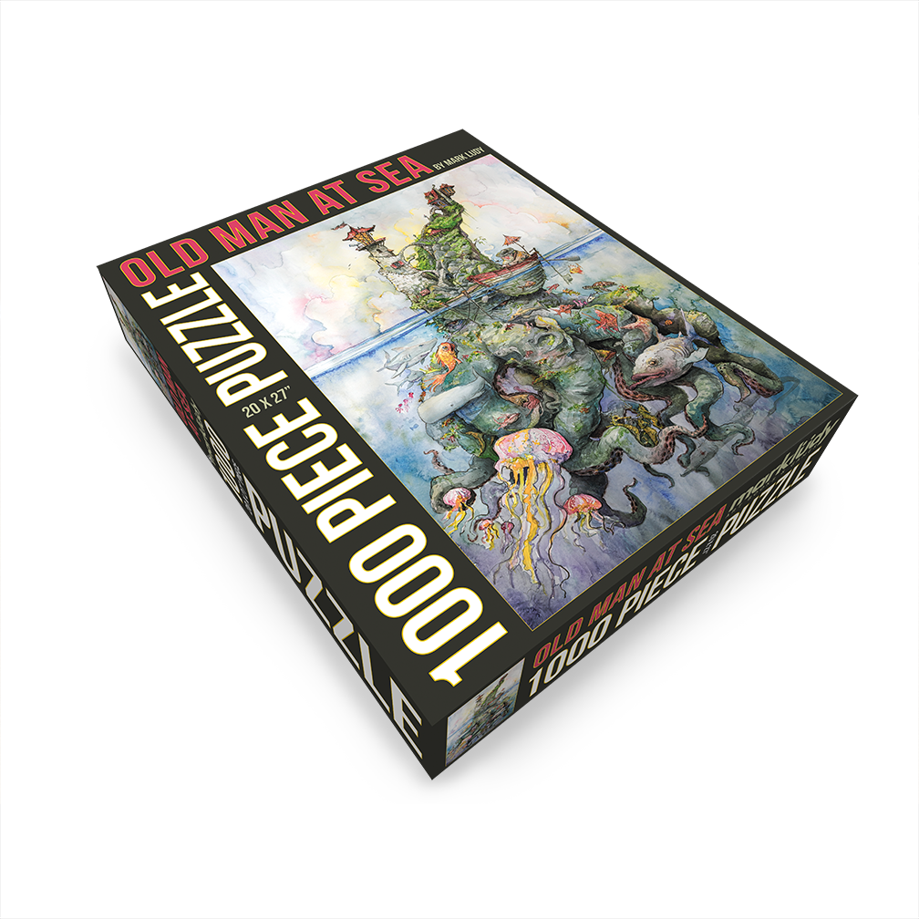 Old Man At Sea | 1000 PC Puzzle