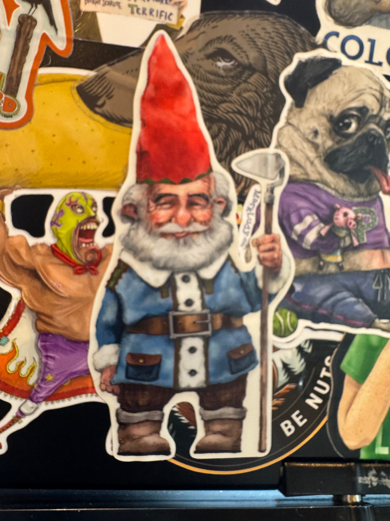 Tum Tum the Gnome | A Mark Ludy Sticker