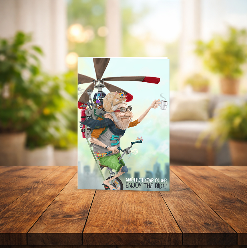 Enjoy the Ride | Greeting Card