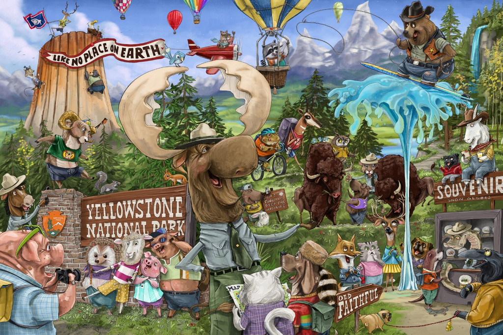 Yellowstone | 500 PC Puzzle