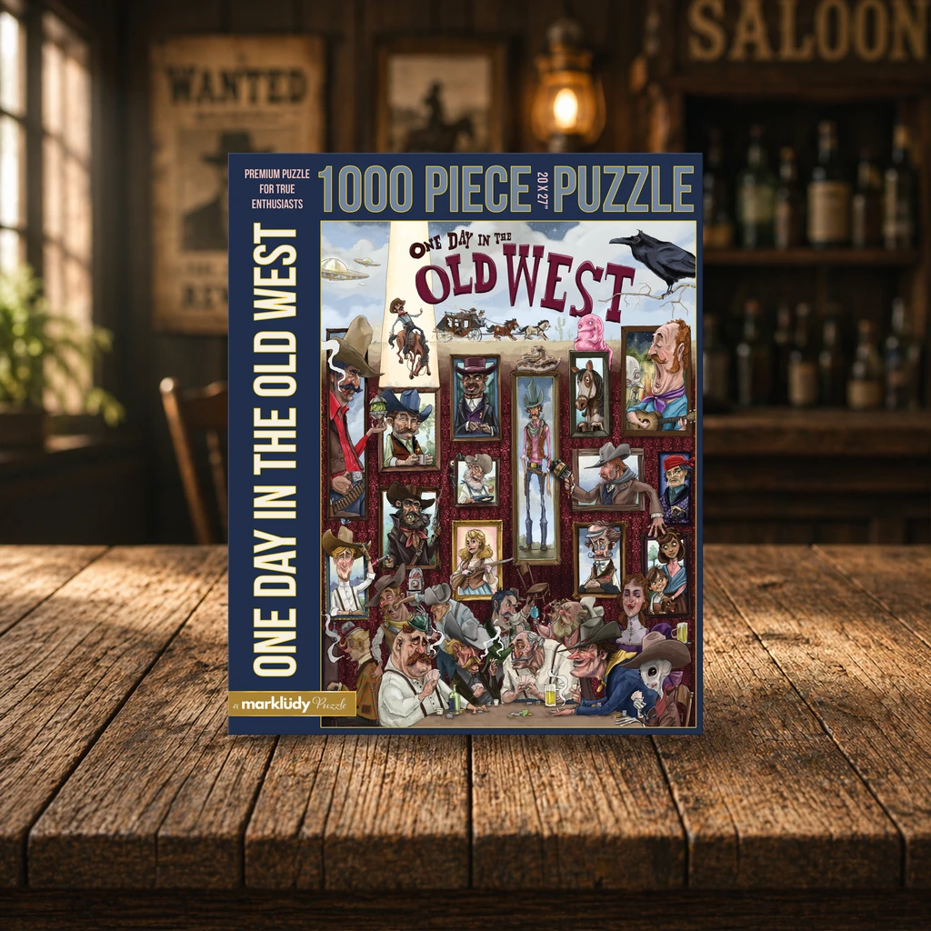 One Day in the Old West | 1000 PC Puzzle