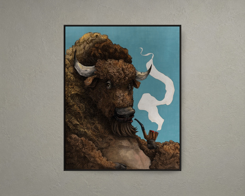 Smoking Buffalo | Artwork