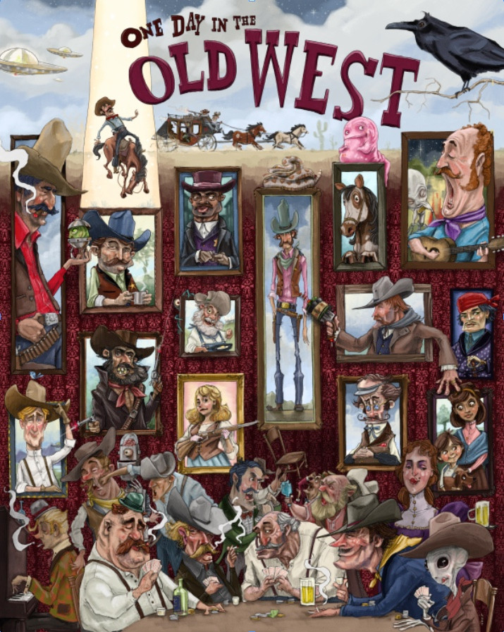One Day in the Old West | Artwork