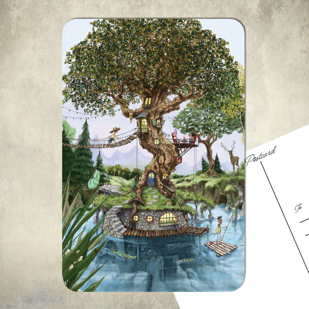 Clubhouse | 4x6" Postcard