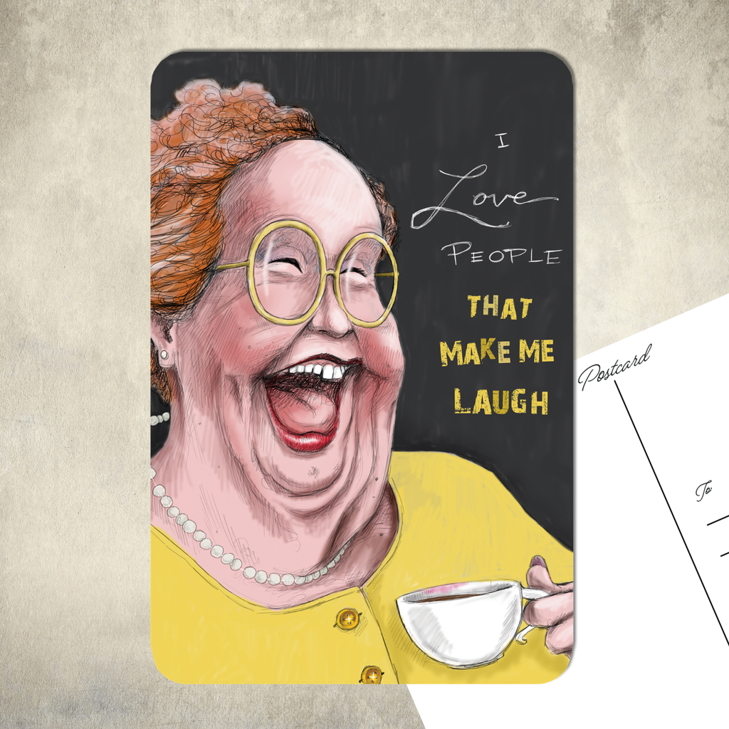 I Love People | 4x6" Postcard