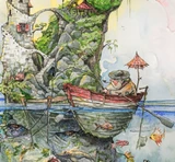 Old Man At Sea | Open Edition Artwork
