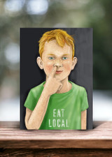 Eat Local | Greeting Card