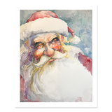 Smiling Santa | Art Print