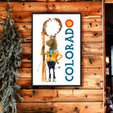 Colorado Skiing Moose | The Artwork