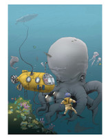 Underwater Adventures | Art Print