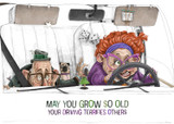 Old Driver | Greeting Card