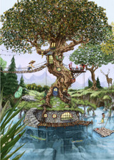 The Clubhouse | Greeting Card