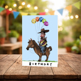 Happy Cowboy Birthday | Greeting Card