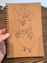 Want me to Draw you a picture? | A Book of Ideas Journal with Original Cover Art