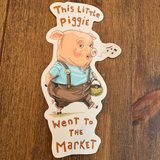 This Little Piggie |  5x2" Sticker