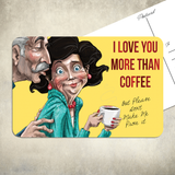 More Than Coffee | 4x6" Postcard
