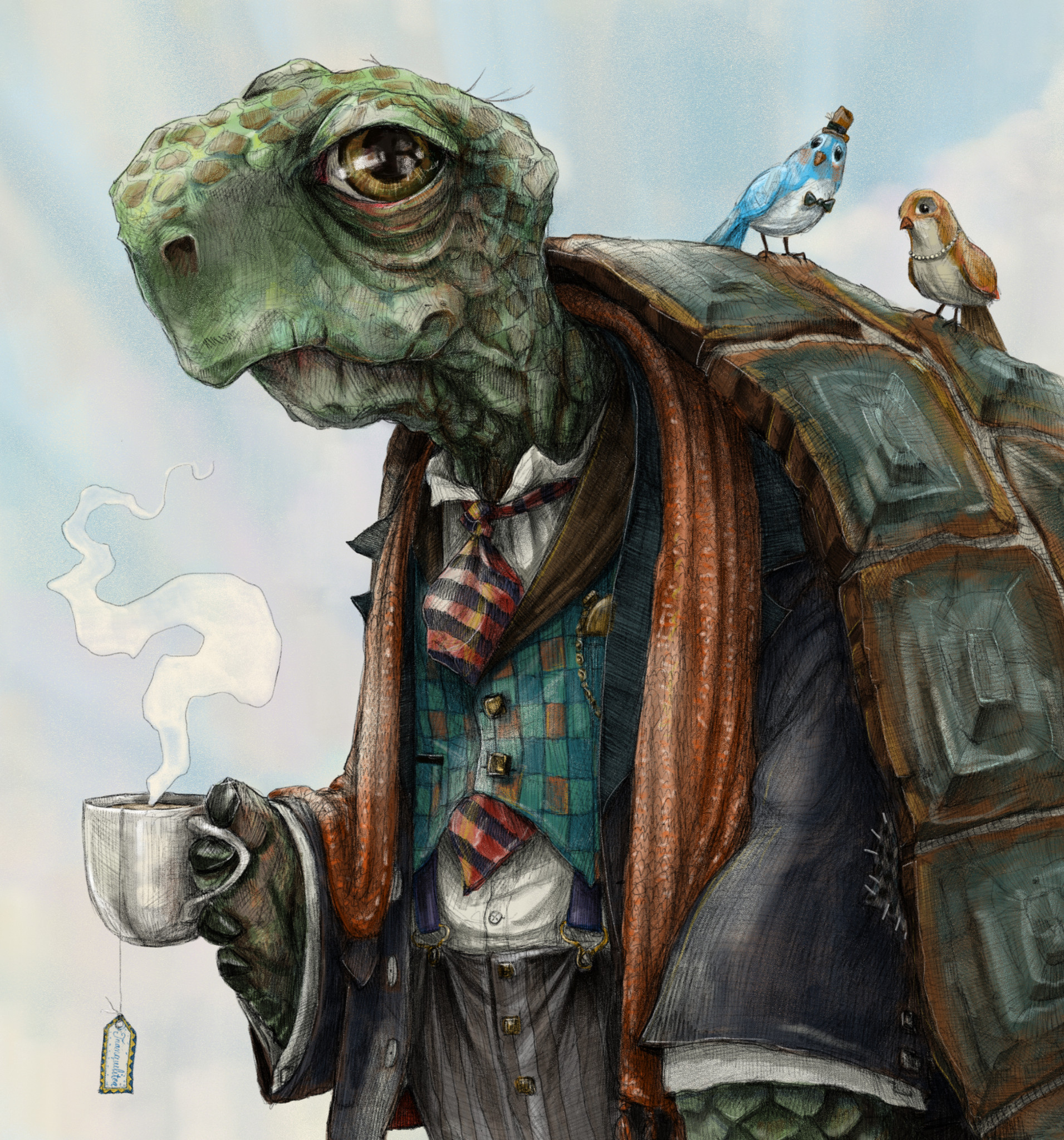 Slow Day at the Office | Artwork