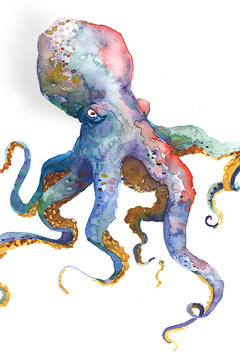 Octopus / Artwork by Mark Ludy