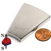 203.2mm (OD) x 101.6mm(ID) x 6.35mm 22.5 Degree -N42 Neodymium Wedge