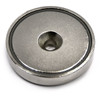 Neodymium Pot 40mm dia. Countersunk /w Striker and Screws 51kg Holding Force