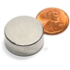 Neodymium Disk  -  22mm x 10mm - N42SH High Temperature