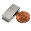 Neodymium Block  -  25.4mm x 12.7mm x 6.4mm - N42