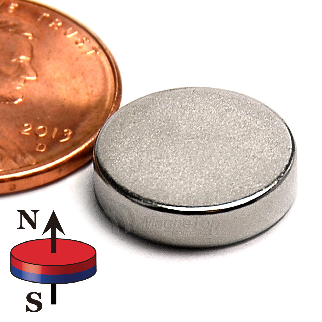 Neodymium Disk - 12mm x 3mm - N52