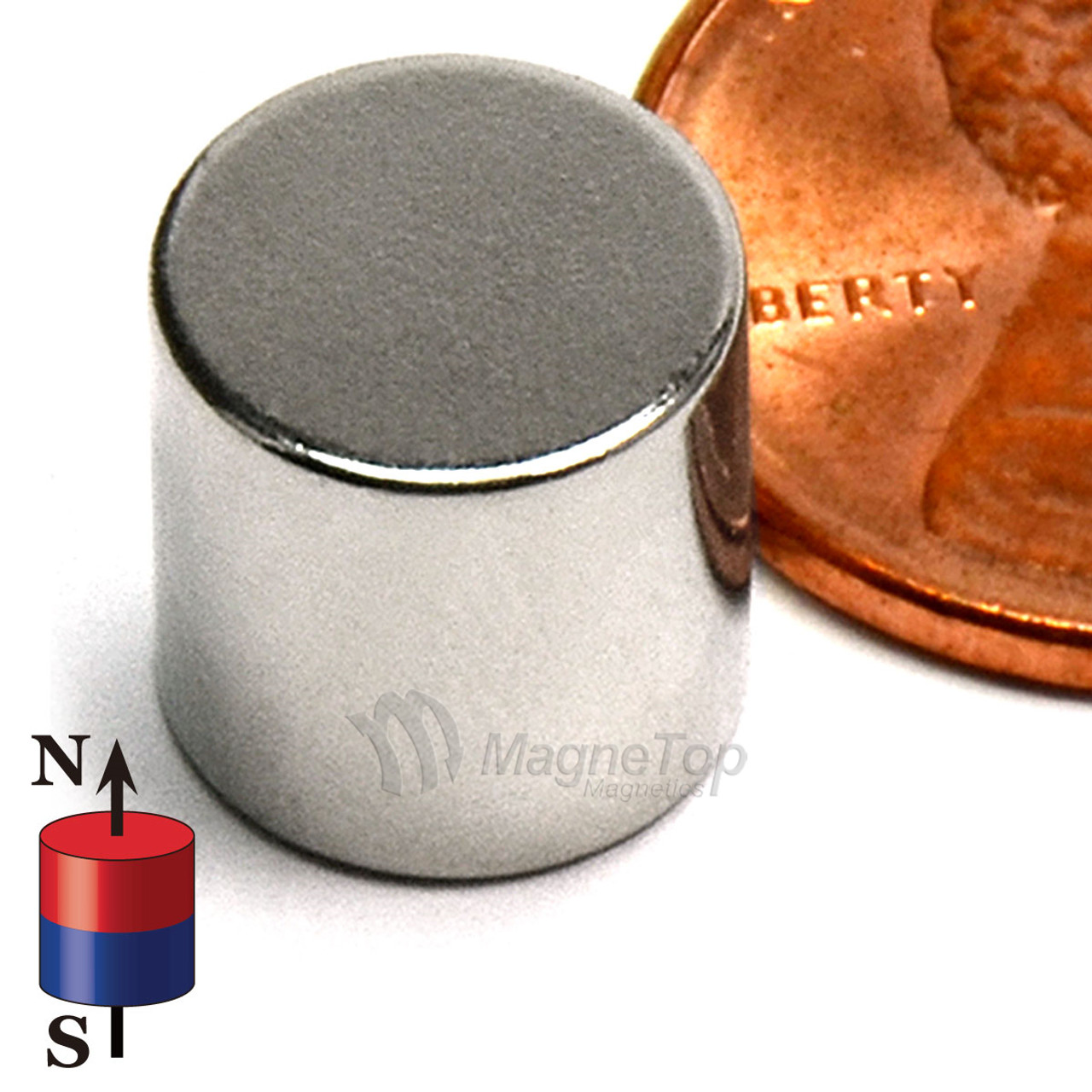 Neodymium Disk - 10mm x 10mm - N45