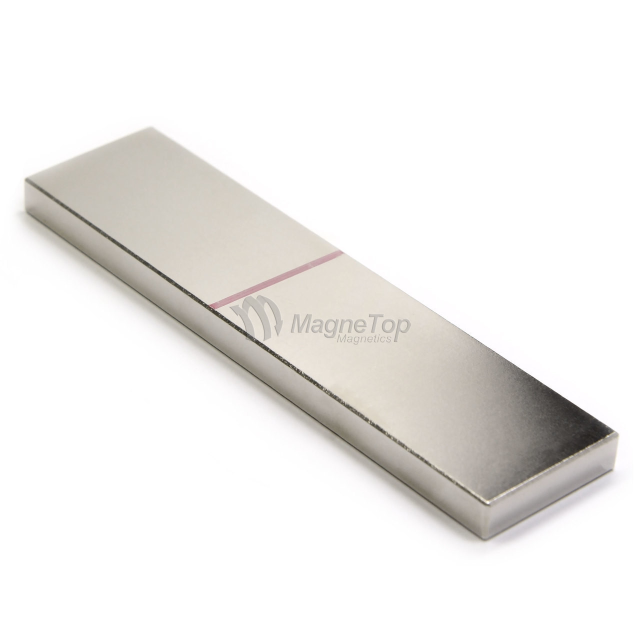 Neodymium Block - 100mm x 25mm x 6mm - N45