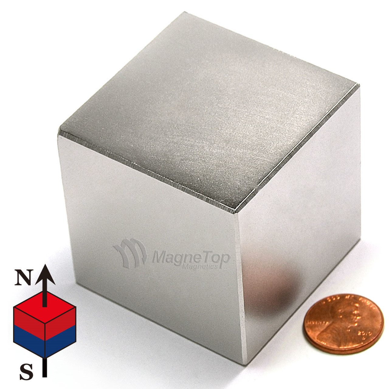 Neodymium Cube  -  50mm x 50mm x 50mm - N50