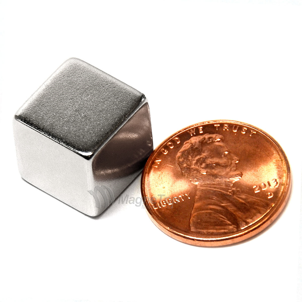 Neodymium Cube  -  12.7mm x 12.7mm x 12.7mm - N45