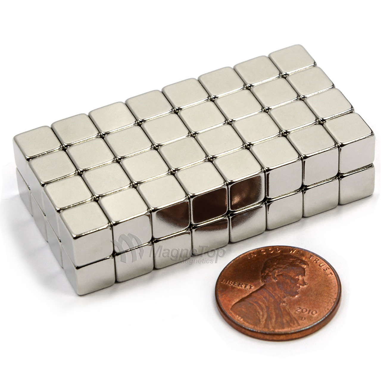 Neodymium Cube  -  6mm x 6mm x 6mm - N45