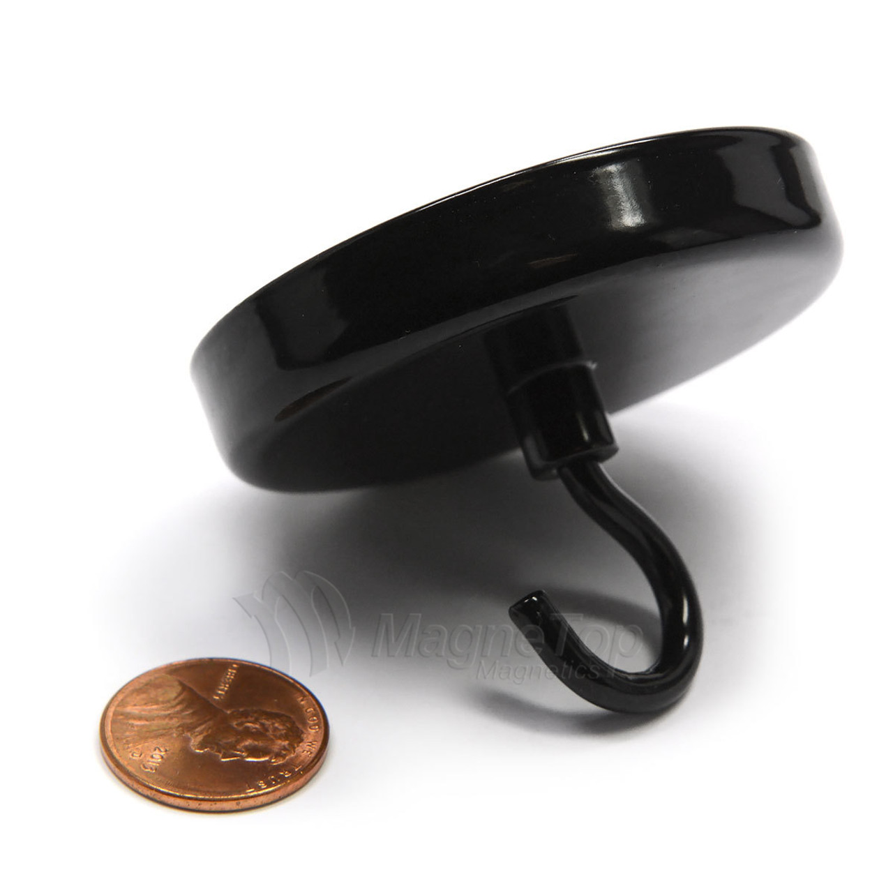 Magnetic Hook 28kg Holding Force Ferrite White or Black Color