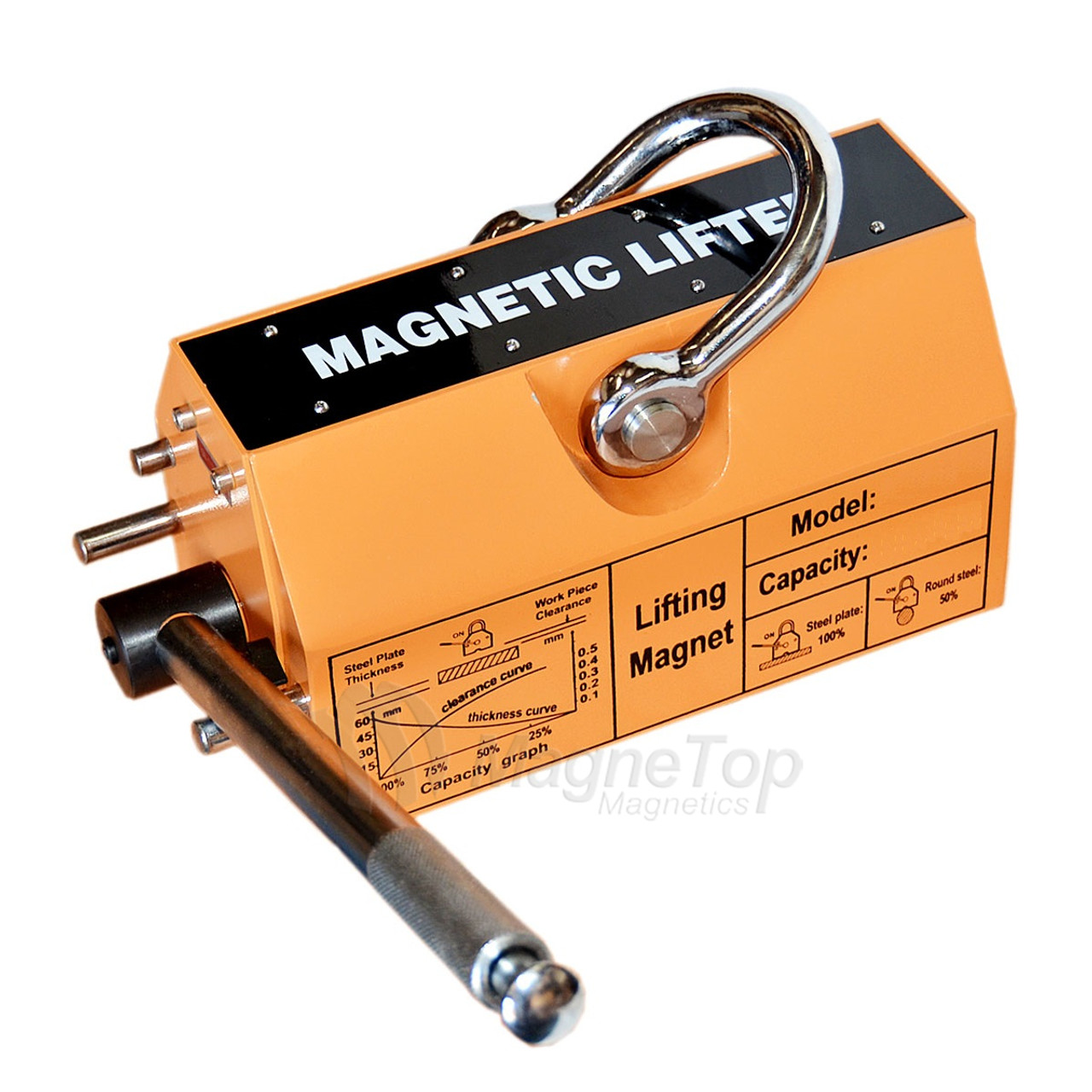 Industrial Magnetic Lifter 3000kg Lifting Capacity Neodymium Magnets