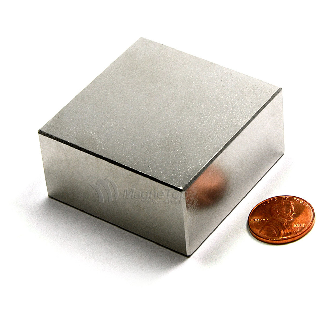 Neodymium Block  -  50mm x 50mm x 25mm - N42