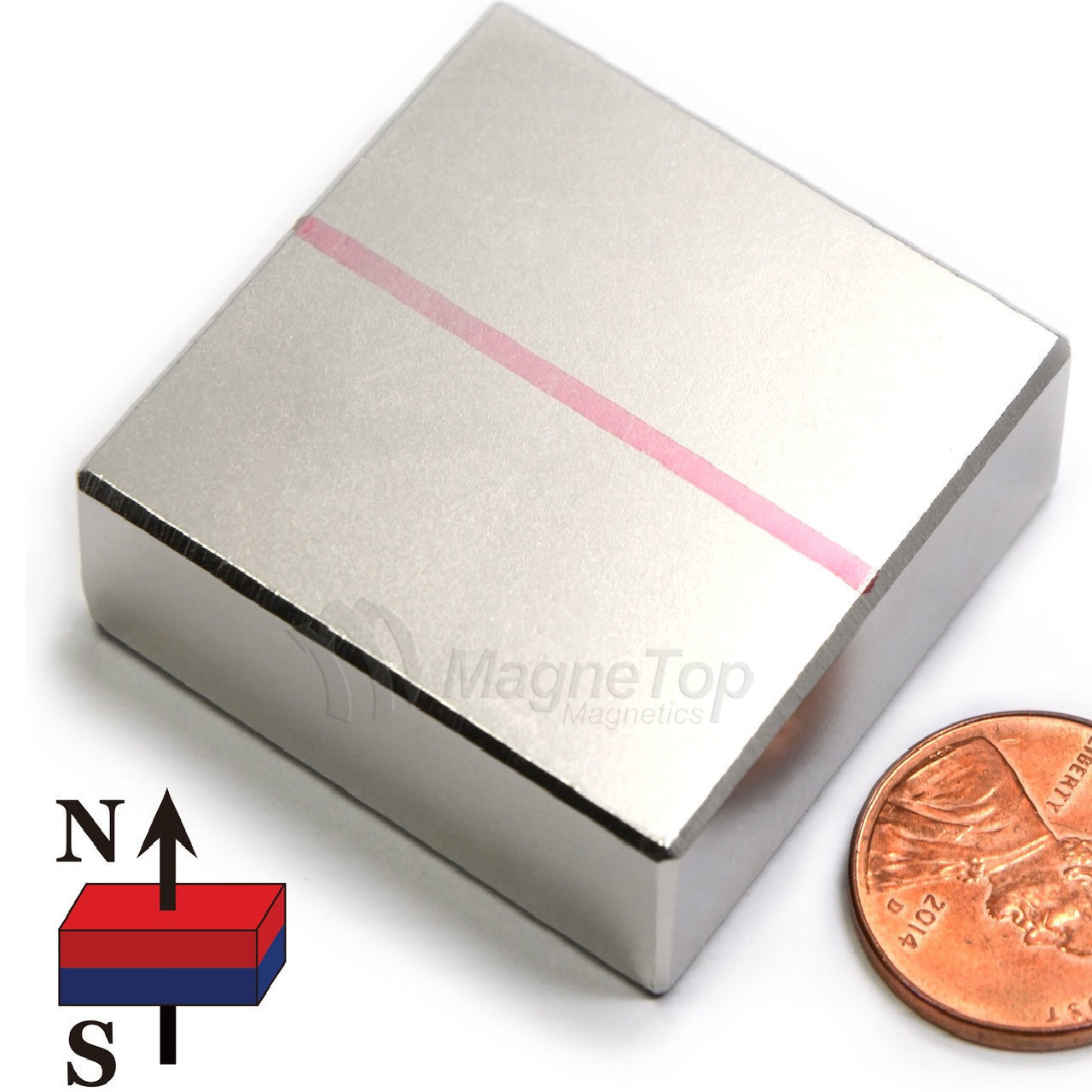 Neodymium Block - 35mm x 35mm x 10mm